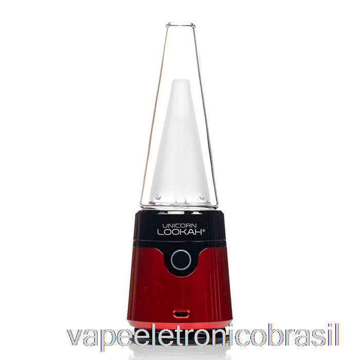 Vape Eletrônico Lookah Unicórnio Vermelho
